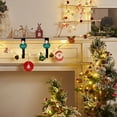 thumbnail image 5 of Christmas Stocking Hooks, Christmas Decorations, No Damage Fireplace Hanging Hooks, Alloy J-Shaped Right Angle Stocking Holders for Holiday Decor, 5 of 7