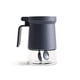 thumbnail image 1 of Bewildely Tarro de especias Botella de cocina de vidrio vacía Recipiente de condimentos resistente a la temperatura recargable Tapa de plástico lavable Organizadores de utensilios de cocina Azul Bewildely HA063202-03, 1 of 6