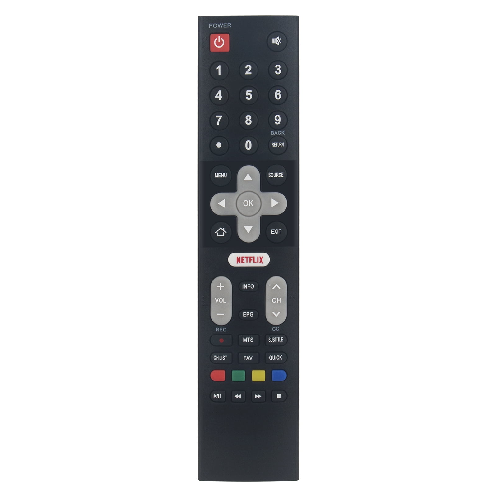 New Replace remote control fit for RCA Smart TV Virtuoso RNSMU5536