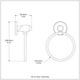 thumbnail image 2 of Soho Collection Towel Ring (Build to Order), 2 of 3