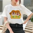 thumbnail image 3 of 2024 Disney Cartoon Children's T-shirt Chip and Dale Graphic Tshirt Fashion Kid Boy Girl Clothes Summer Cotton Top Kawaii Baby Tee, 3 of 5