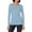 Sky Blue, variant on Long Sleeve Shirts for Women Womens Tops Women's Classic Fit Long Sleeve Crew Neck Solid Color Long Sleeved Base T Shirt