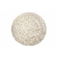 thumbnail image 5 of 6' X 6' Ombre Tan Round Faux Fur Washable Non Skid Area Rug, 5 of 5