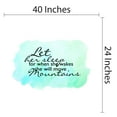 thumbnail image 4 of Quotes & Sayings Wall Decals for Girls Bedroom - Girl's Empowerment Quote Girl DIY & Creativity Boy Girl Bedroom Wall Sticker - Size: 40 In x 24 In, 4 of 5