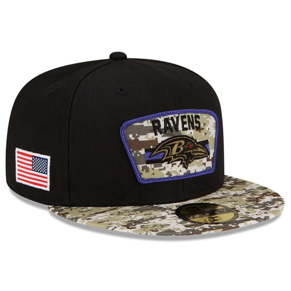 Men's New Era Black/Camo Baltimore 