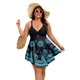 thumbnail image 3 of Bañador Tankini Aolina Talla Plus 2025 Tummy Control Verde, 3 of 7