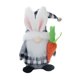 thumbnail image 3 of Pascua Gnomo sin rostro Conejo Zanahoria Rudolph Juguetes sin rostro para el hogar (Conejo macho) Hugtrwg Libre de BPA, 3 of 6