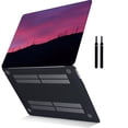 thumbnail image 4 of Compatible Old MacBook Pro 13 inchs Case 2012 - 2015 Rel. Model A1502 & A1425, Plastic Hard Case Shell Cover Cable Tie, Purple series 0829, 4 of 5