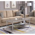 thumbnail image 3 of ACME Lukey Square Coffee Table in Chrome, 3 of 5