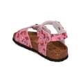 thumbnail image 3 of New Girl Betani Kitty-1 Floral PU Open Toe Ankle Strap Buckle Footbed Sandal, 3 of 5