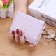 thumbnail image 4 of Cartera femenina estilo estudiante de secundaria billetera pequeña corta moda Mini monedero plegable de tres usos tarjetero femenino, 4 of 4