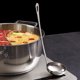 thumbnail image 4 of 2 cucharas de acero inoxidable para servir con gancho y mango largo, colador para ollas calientes y sopas (colador de 6 cm + cuchara para sopa), 4 of 5