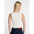 thumbnail image 4 of Kacey Lee Women's Graphic Cutaway Tank Top, Sizes XS-XXL, 4 of 6
