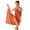Orange, variant on FUTATA Womens Sarong Swimsuit Cover Ups Chiffon Bathing Suits Wraps Dresses Swim Beach Bikini Cover Up Skirt For Girls