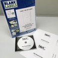 thumbnail image 4 of Blank Labels CD/DVD Photo Gloss Labels from Blank Labels, 5931 Or 8942 Word Template Compatible, Inkjet Printer Guaranteed Easy to Peel Made in USA 50 Sheets 100 Disc Labels & 400 Spine Labels, 4 of 4