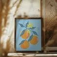 thumbnail image 6 of Orange Branch Framed Art Modern Wall Decor, 6 of 15