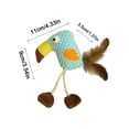 thumbnail image 5 of Cat Toy, Chirping Bird Interactive Catnip Toy With Feather, Teeth Grinding Chew Toy For Indoor Cats Self Play, Beige 1 Pack, 5 of 9