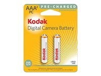 Kodak - Battery 2 x AAA - NiMH - ( rechargeable ) - 850 mAh - for Kodak EZ200, MC3