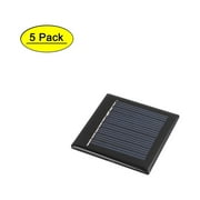 5Pcs 55mmx55mm 4 Volts 40mA Monocrystalline Solar Cell Panel Module