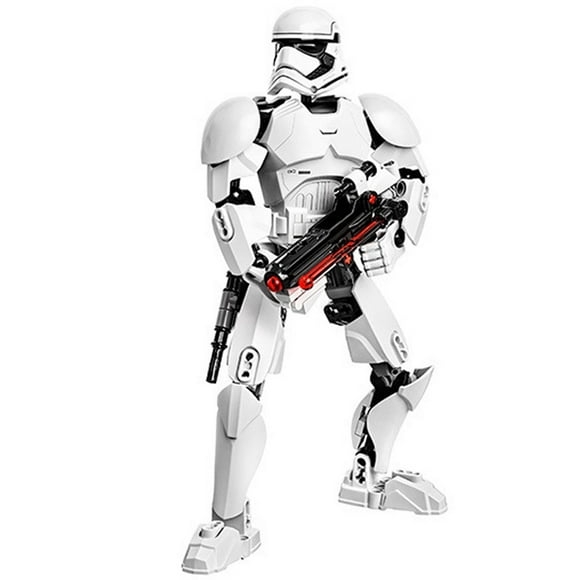 Ourlova Star War Joint Mobile Assembler Bloc ABS DIY Dessin Animé Poupée Impérial Stormtrooper Toy Ornement Cadeau