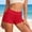 EliteGoogv#Red, variant on Women High Waisted Ruched Solid Swim Bottom Quick Dry Stretch Bathing Suit Bottom For Beach Pool Summer Daily Wear,Red,XL