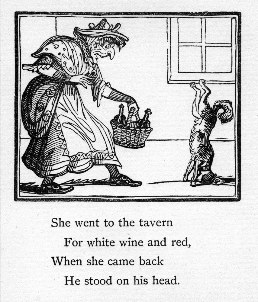 Mother Hubbard Nursery Rhyme Poster Print By Mary Evans Picture