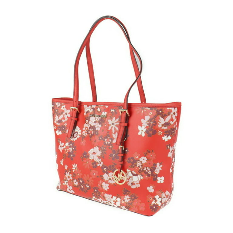 T.O.R.Y B.U.R.C.H Ella Womens Authentic Tote Bag - Floral Beige