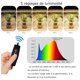 thumbnail image 3 of Barras de luz para crecimiento de plantas, lámpara solar de espectro completo con temporizador de 4/8/12 horas, 5 niveles regulables para Plantas suculentas, estante para plantas, debajo del gabinete, 3 of 5