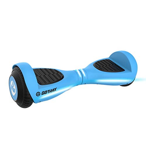 GOTRAX Hoverboard, Self Balance Mode, LED 6.5 inch Wheels, Big Capacity 25.2V-2.6Ah Lithium-Ion Battery, Dual 200W Motors, Max Speed 10km/h(6mph), Powers up to 45-60 minutes per charge -BLUE!