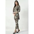 thumbnail image 4 of S MAJIDA Co ord Set for Women Floral Rayon Kurta Pant with 3/4 Sleeve, 4 of 5