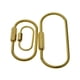 thumbnail image 4 of de 3 tamaños, clip de bloqueo de tornillo de latón, llavero, llavero, kits de soporte para llaves, colgante, conector de llavero de coche perfecl Llavero de bloqueo de tornillo, 4 of 7