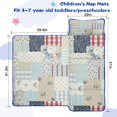 thumbnail image 5 of Pioneer Flower Floral Print Pattern Toddler Nap Mats for Kids Preschool,Sleeping Mat Bag or Kids,Toddler Sleeping Bag,Toddler Nap Mat or Daycare, 5 of 6