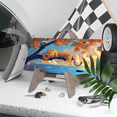 thumbnail image 3 of 1 Pcs 2D Flat License Plate Covers & Frames, A Tiger Lying For Decorative Front, Waterproof For Decoration Aluminum License Plate Covers & Frames Cover For Men Women, 12" X 6", 3 of 6