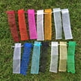 thumbnail image 3 of 50Pcs Silk Pouch For Hand Fans Organza Gift Bag Gift Pouch For With Drawstring Red, 3 of 9