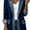A02 Dark Blue, variant on Women Denim Patchwork Jacket Long Sleeve Button Cardigan Jackets | Denim Patchwork Jackets for Women Rollable Denim Cuffs Collared Shirt Jacket Side Jean Pockets Cardigan Jackets
