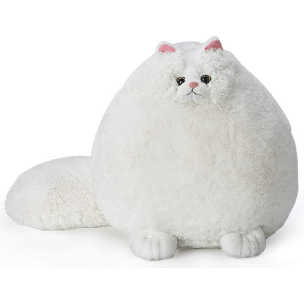 Cat Stuffed Animals Toy White Cute Plush Cat Stuffed Animal Toys