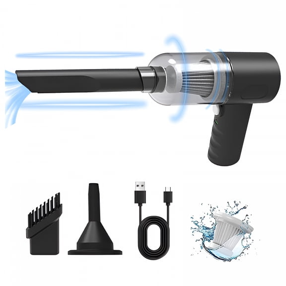ZEPARO Handheld Vacuum Cleaner,Portable Car Vacuum Cleaners,Mini Dustbuster for Airconditioning Vents and Seat Gaps,Suitable for Car Cleaning Portable Vacuum for Car