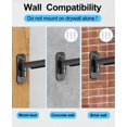 thumbnail image 3 of Soporte de Pared ErgoFocus Negro Ultra Ancho para Monitor de Hasta 35 Pulgadas con Brazo de Resorte, 3 of 8