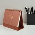 thumbnail image 4 of OUNONA Stylish Khaki 2026 Desk Calendar for Organizing Daily Tasks and Schedules, 4 of 8