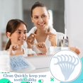 thumbnail image 3 of 600-pack floss sticks, adult use floss sticks, unbreakable toothpicks, for home and travel use (light blue), 3 of 4