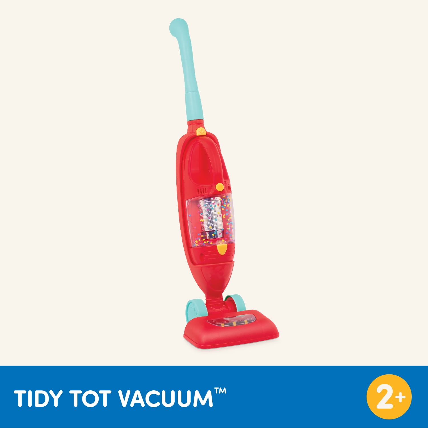 Battat Tidy Tot Vacuum with Plastic Handheld Vacuum and Real Suction, Toddler and Preschool Toys  (图5)
