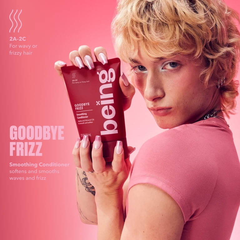 BEING INC Bye Bye Frizz Smoothing Conditioner for Wavy & Frizzy