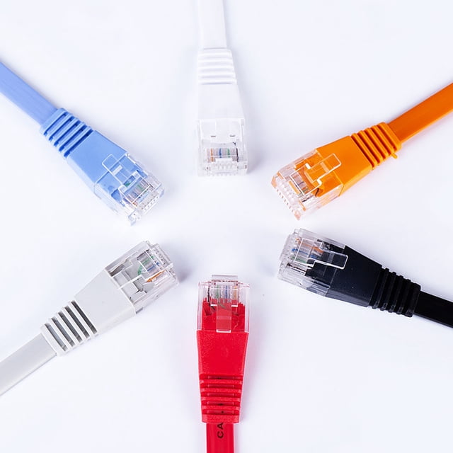 unbranded 1Ud Cable De Red Ultradelgado Para Router Con Resistencia Y Protección Anticorrosión