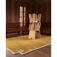thumbnail image 3 of Homee Hand Tufted Woollen Rugs Plush Loops Yellow Color Rug Available In All Sizes 5x8 ft 6x9 ft 8x10 ft, 3 of 5