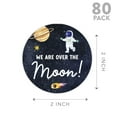thumbnail image 5 of Koyal Wholesale 2" Birthday Outer Space Cupcake Toppers DIY, Rocket Galaxy Astronaut Theme for Kids Party Decor, 20-Pk, 5 of 5