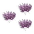thumbnail image 6 of Set of 3 Filler Purple Floral Picks and Sprays Simulation Leaves, 6 of 8