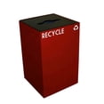 thumbnail image 2 of Witt Industries 24GC04-SC Geocube Recycling Bin - 24 Gallon, Scarlet Red, 2 of 2