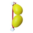 thumbnail image 2 of Hand Shaker Sand Balls Pequeño instrumento musical Huevos musicales Portable Handheld Durable Drum Ball para juegos KTV Conciertos Enseñanza Amarillo, 2 of 8