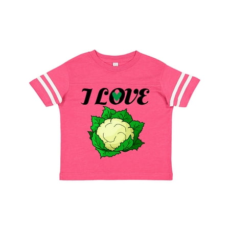 

Inktastic I Love Cauliflower Gift Toddler Boy or Toddler Girl T-Shirt