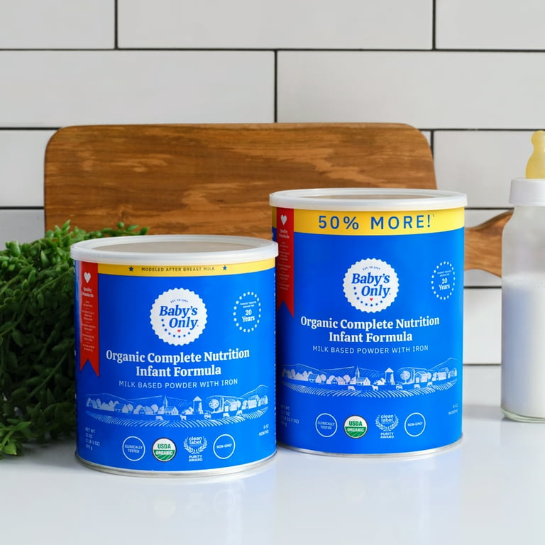Baby's Only® Organic Complete Nutrition Infant Formula - 31
